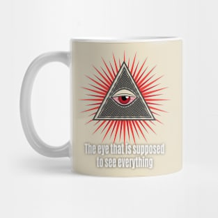 Stoned Illuminati eye Mug